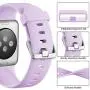 Haveda Sport Bands Compatible for Apple 4 Watch 40mm 44mm Series 4 Series 5, iWatch Bands 38mm 42mm Womens, Waterproof Wrist Band for iWatch, Apple Watch Series 3, Series 2/1 Man Small Large