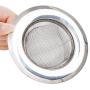 Stainless Steel Kitchenware Sewer Filter Barbed Wire Waste Plug / Drain Filter To Avoid Clogging