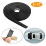 EEEKit 5M/16FT Auto Seal Weather Stripping Rubber Sealing Strip Trim Cover for Car Front Rear Windshield