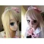 NFDOLL Full Size Handmade Fabric Anime Love Doll Solid Silicone Breast Toys