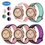 Valband Compatible Samsung Galaxy Watch (42mm) Band/Galaxy Watch Active (40mm) Bands, Soft Silicone 20mm Watch Band Replacement Sport Strap Wristband for Women Men