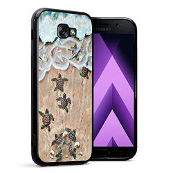 Samsung Galaxy A5 2017 Case, Baby Turtle Shock-Absorption TPU Rubber Bumper Samsung Galaxy A5 2017 Case, Ultra Thin Slim Protective Cover for Samsung Galaxy A5 2017-Black