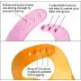 Single or Set of 2 Waterproof Silicone Baby Bib Lightweight Comfortable Easy-Wipe Clean
