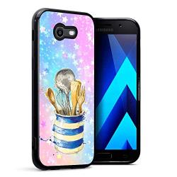 Samsung Galaxy J7 2017 Case, Kitchenware Shock-Absorption TPU Rubber Bumper Samsung Galaxy J7 2017 Case, Ultra Thin Slim Protective Cover for Samsung Galaxy J7 2017-Black