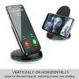 Yootech Wireless Charger Qi-Certified 10W Max Wireless Charging Stand, Compatible with iPhone 11/11 Pro/11 Pro Max/XS MAX/XR/XS/X/8/8 Plus, Galaxy Note 10/Note 10 Plus/S10/S10 Plus/S10E(No AC Adapter)