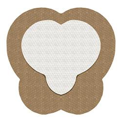 Sacral Silicone Superabsorbent Foam Dressing 7" X 7" Box of 5; Wound Dressing By Areza Medical