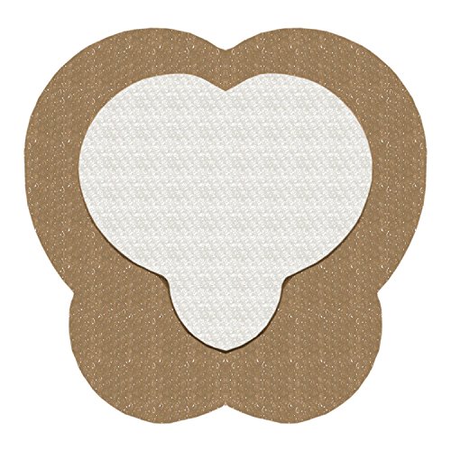 Sacral Silicone Superabsorbent Foam Dressing 7" X 7" Box of 5; Wound Dressing By Areza Medical