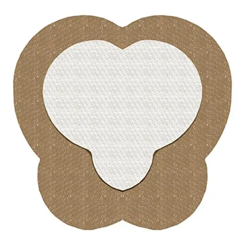 Sacral Silicone Superabsorbent Foam Dressing 7" X 7" Box of 5; Wound Dressing By Areza Medical