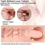 Pocket Pussy Male Masturbators Sex Toys 3D Realistic Mouth and Vagina Masturbator Oral Sex Male Masturbation Cup, Silicone Virgin Anus Love Doll for Couples Men Masturbation