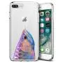 iPhone 7 8 Case, Soft TPU Slim-Fit Flexible Ultra-Thin Clear Case, Full-Body Rugged Bumper Print Arowana Case for iPhone 7 8, Transparent