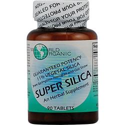 World Organic Super Silica - 90 Tablets