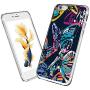 iPhone 6s 6 Case,Flexible Soft TPU Cover Shell,Slim Silicone Black Rubber Non-Slip Durable Design Protective Phone Case for iPhone 6s 6 -Butterfly