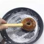 Honoen 5 Dishwashing Brush, Robust Construction, Durable, Effective Scrubbing of Dirt,Easy to Remove Jammed Food, Suitable for Cast Iron Frying Pan