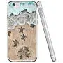 iPhone 6s 6 Case, Soft TPU Slim-Fit Flexible Ultra-Thin Clear Case, Full-Body Rugged Bumper Print Baby Turtle Case for iPhone 6s 6, Transparent