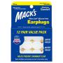 Macks Pillow Soft Silicone Earplugs - 12 Pair, Value Pack - The Original Moldable Silicone Putty Ear Plugs for Sleeping, Snoring, Swimming, Travel, Concerts and Studying