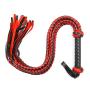 Guiseniour Game Spancking Floggor Pu Leather Funy Snake Weave Loose Diamond Handle Whip Toy Bondagge