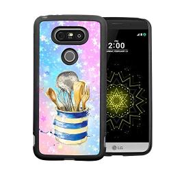 LG G6 Case,Flexible Soft TPU Cover Shell,Slim Silicone Black Rubber Non-Slip Durable Design Protective Phone Case for LG G6 -Kitchenware