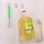 MOVEmen Hook 4PC Strong Transparent Suction Cup Sucker Wall Hooks Hanger for Kitchen Bathroom Coat Hook Strong Jewelry Stand Kitchenware Storage Rack Keychain Hook Home Decoration Wallet Handbag Hook
