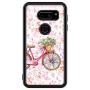 LG V30 ThinQ Case,Flexible Soft TPU Cover Shell,Slim Silicone Black Rubber Non-Slip Durable Design Protective Phone Case for LG V30 ThinQ -Bicycle