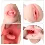 Reǎlistic TPE Silicone Male Toys 3D Super Reǎl Hand Feeling Men A-d-u-l-t Toys Awesome