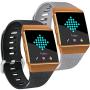 Tobfit Bright Designed Bands Compatible with Ionic Bands, Soft TPU Sport Arm Wristband Accessories for Women Men