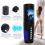 Male Masturbation Electric Sucking Blowjob Stroker Vibrating Mens Adult Toys,Silicone Double Holes Artificial 3D Realistic Lifelike Toys for Men Sucking Cup Underwear Toys, T-Shirt