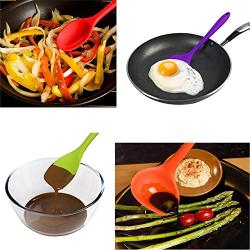 silicone kitchenware cooking set of spatulas spoons heat resistant 10pcs multicolour kitchen baking tool sets 10pcs stylish travel party spatula spoon cookware color heat-resistant whisk shovel