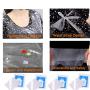 Luckkyme 60 Pcs Individual Wrapped Clear Plastic Polyethylene Waterproof Disposable Aprons For Food Industry, Cooking, Painting