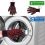 HikeGeek Smoker Oven Gloves - Extreme Heat Resistant Washable Mitts for Safe Cooking Baking & Frying at The Kitchen,BBQ Pit & Grill, X-Long (1 Pair)