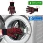 HikeGeek Smoker Oven Gloves - Extreme Heat Resistant Washable Mitts for Safe Cooking Baking & Frying at The Kitchen,BBQ Pit & Grill, X-Long (1 Pair)