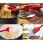 Macsen [10 Piece] Silicone Heat Resistant Kitchen Cooking Utensil, Cooking Set Non-Stick Kitchen Tools, Health Cooking Sets (Red)