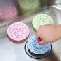 Qinlee Sink Strainer Plug 98mm Kitchen Sink Waste Strainer Plug Silicone Strainer Plug for Kitchen/Bathroom(Green)