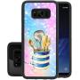 Samsung Galaxy S8 Case, Kitchenware Shock-Absorption TPU Rubber Bumper Samsung Galaxy S8 Case, Ultra Thin Slim Protective Cover for Samsung Galaxy S8-Black