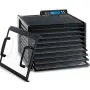 Excalibur 3948CDB 9-Tray Electric Food Dehydrator Clear Door for Viewing Progress Adjustable Thermostat 48-hour Timer Automatic Shut Off 15 Square Feet of Drying Space Made in USA, 9-Tray, Black