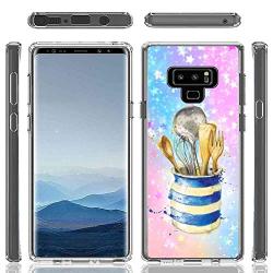 Kitchenware Transparent Case Cover Fit Samsung Galaxy Note 9 (2018) [6.4-Inch] Upgrade