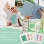 Foot Pads-Kapmore 60pcs Upgraded 2 in 1 Foot Pad Contains 6 Different Natural Plant Scents Foot Pads-Can Improve Sleep and Relieve Stress, Used to Remove Impurities and Foot Care