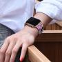 EXCHAR Compatible with Apple Watch Band 40mm 38mm 44mm 42mm Fadeless Pattern Printed Floral Bands Silicone Replacement Band for iWatch Series 5 Series 4/3/2/1 for Women Men