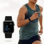 UPOLS Compatible with Apple Watch Band 38mm 42mm 40mm 44mm Sport Band, Silicone Sport Strap Replacement Bands Compatible for iWatch Series 5/4/3/2/1 S/M M/L