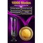 Magic Wandmen Vibrator Adult Toys Vibrators 3 Speeds Rotating 10 Speeds Vibrating Wireless Heating Prostate Massager Anal Sex Toys Waterproof Remote Anal Silicone Vibrator