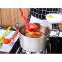 Five-piece silicone kitchenware set Spatula spoon spaghetti spoon spoon Color cooking spoon shovel