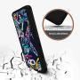 HTC 10 Case,Flexible Soft TPU Cover Shell,Slim Silicone Black Rubber Non-Slip Durable Design Protective Phone Case for HTC 10 -Butterfly