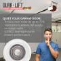 Ultra-Life MAX 2" Reinforced Dual Cage, Sealed 6200ZZ Ball Bearing Nylon Garage Door Roller and 4" Stem (10 Pack)