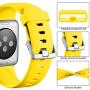 Haveda Sport Bands Compatible for Apple 4 Watch 40mm 44mm Series 4 Series 5, iWatch Bands 38mm 42mm Womens, Waterproof Wrist Band for iWatch, Apple Watch Series 3, Series 2/1 Man Small Large