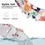 Koreda Compatible Samsung Galaxy Watch Active Bands/Galaxy Watch 42mm/Gear Sport Bands Sets, 20mm Soft Floral Print Sport Watch Strap Replacement Compatible Galaxy Watch Active 40mm R500 (3 Pack#1)