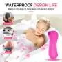 LQTY Female Toys Purple Portable Sùcking and Thrusting Toys Skin Friendly Silicone Víbratór Gpót