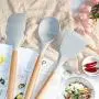 Cooking spoon shovel kitchen cooking spoon shovel eight pieces food grade silicone high temperature non-stick kitchen utensils, Kitchenware