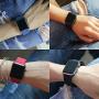 YANCH Compatible with for Apple Watch Band 38mm 42mm 40mm 44mm, Soft Silicone Sport Band Replacement Wrist Strap Compatible with for iWatch Series 4/3/2/1, Nike+,Sport,Edition