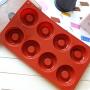 Longay 1pcs Silicone Donut Cupcake Mold Muffin Chocolate Cake Candy Cookie Baking Mould Pan