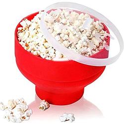 Refaxi DIY Silicone Popcorn Tool Folding Bucket Kitchen Tools,DIY Popcorn Tools,Kitchenware Popcorn Bucket Silicone Popcorn Container