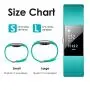 Hanlesi Bands Compatible with Fitbit Charge 2, Soft Silicone Breathable Fashion Sport Strap for Fit bit Charge2 Replacement Original Accessory